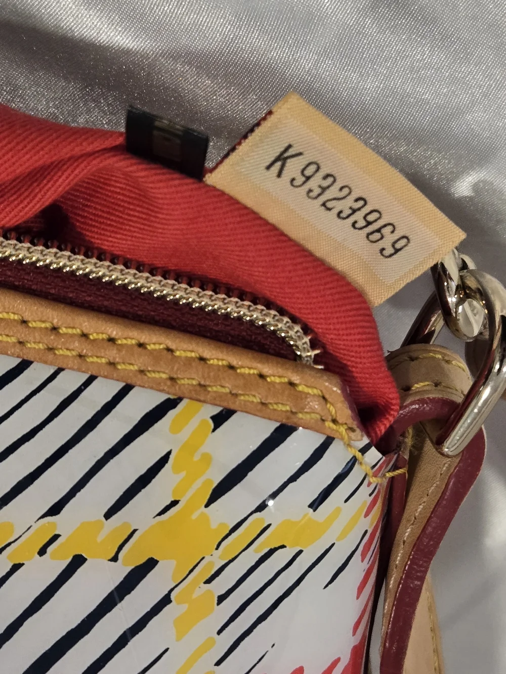 Dooney & Bourke Chatham Patent Plaid Satchel